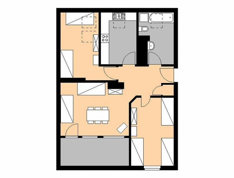 M M Central Apartments Gruppen, Handwerker Und Monteure Budget Berlin Luaran gambar